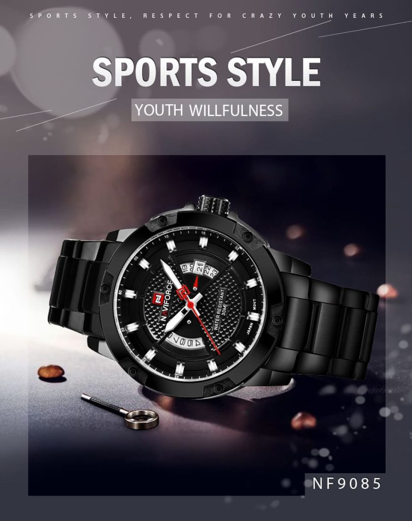 Naviforce Men's Watch NF9085 B B | Watches Prime