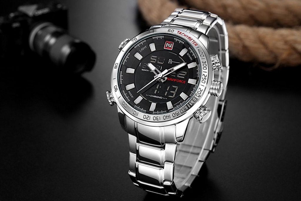 Naviforce Men's Watch NF9093 S B W | Watches Prime