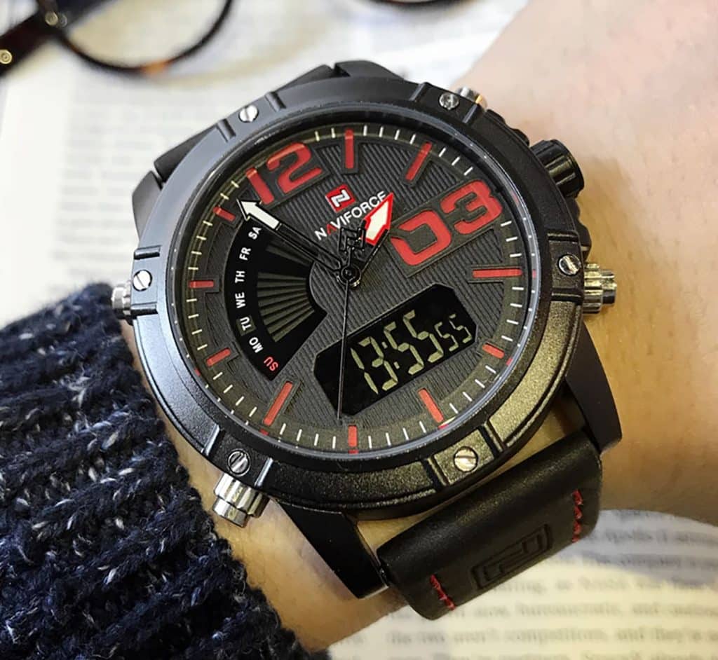 Naviforce Men's Watch NF9095 B R B | Watches Prime