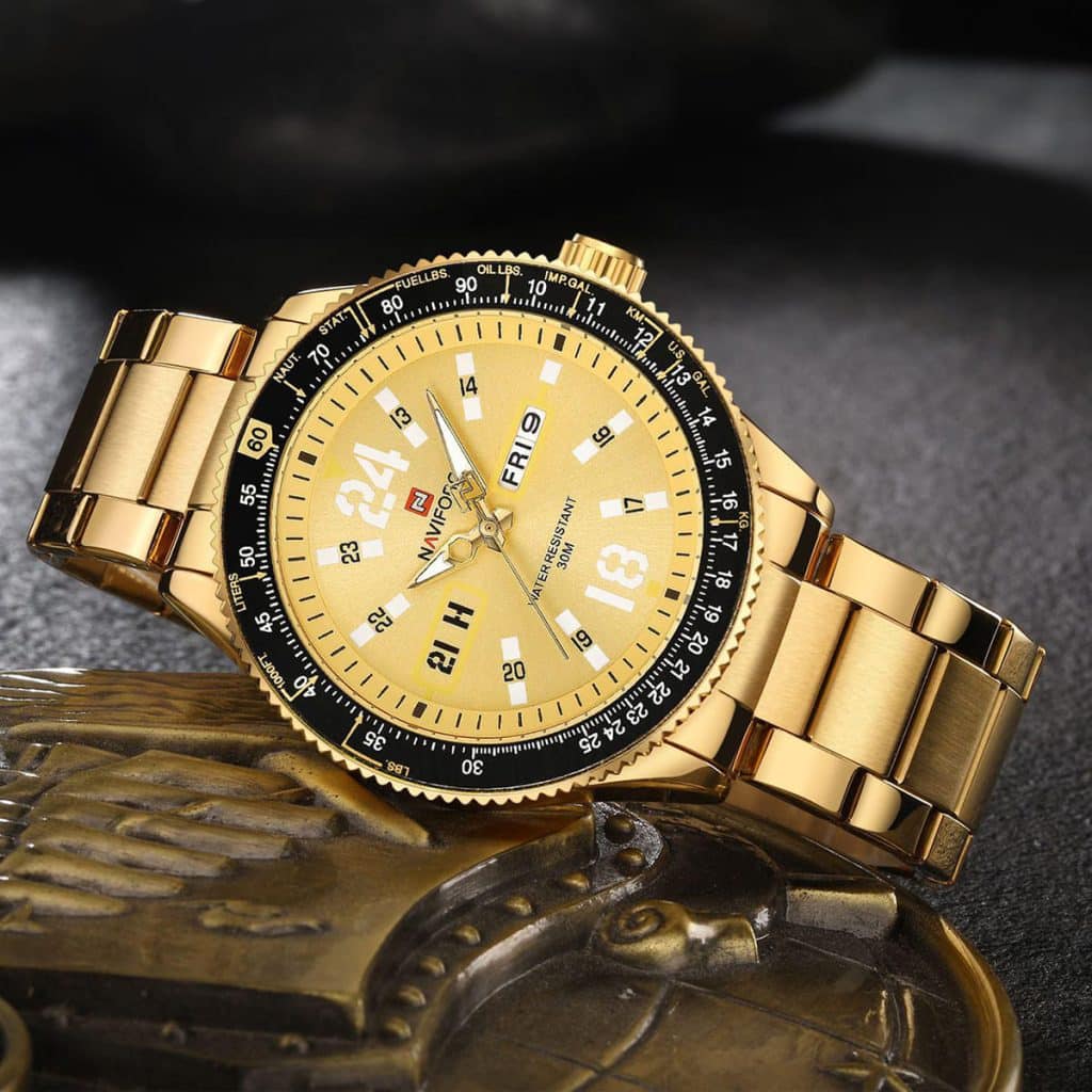 Naviforce Men's Watch NF9102 G G | Watches Prime