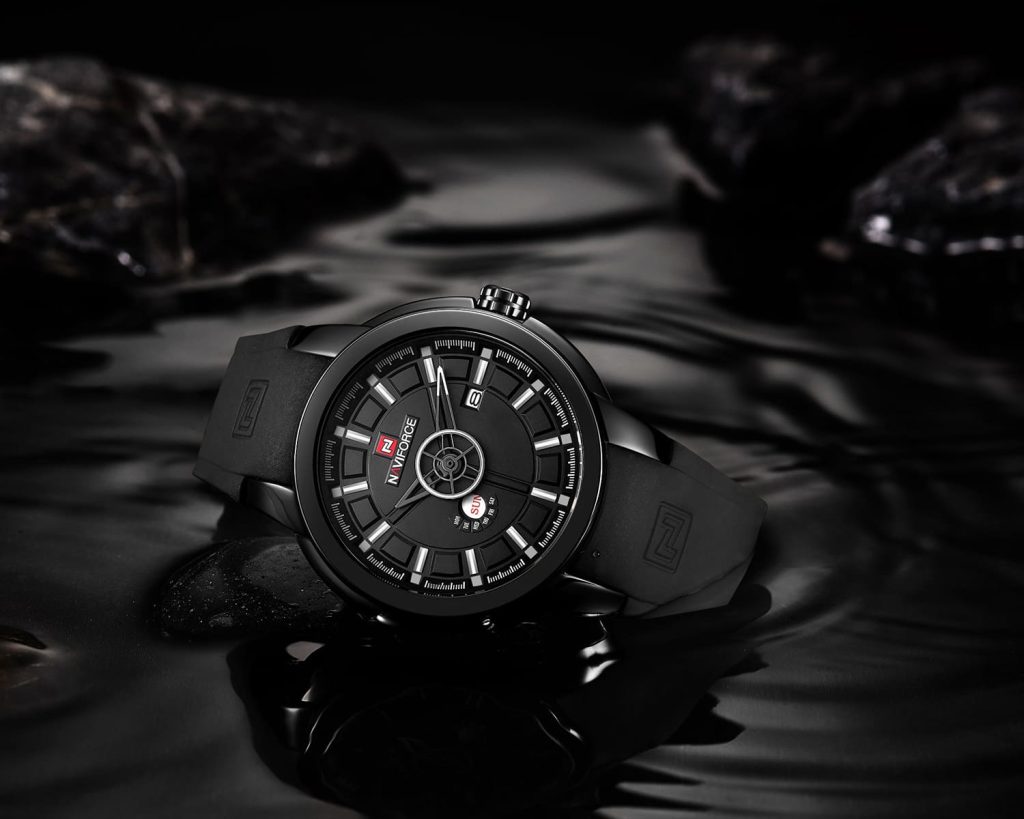 Naviforce Men's Watch NF9107 B B W | Watches Prime