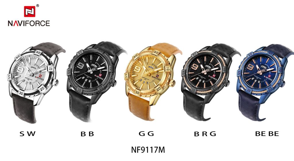 Naviforce Men's Watch NF9117L B B | Watches Prime