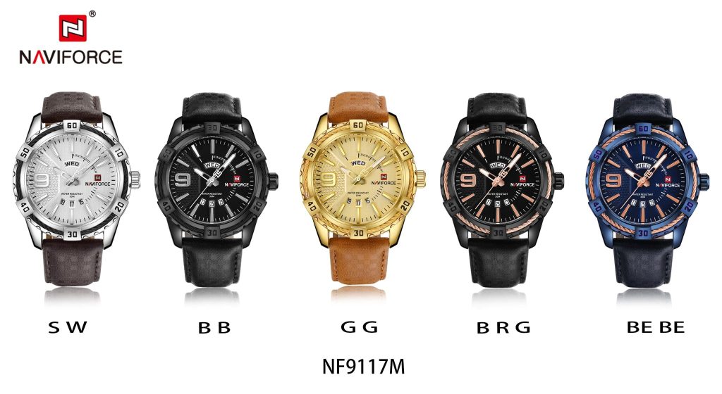 Naviforce Men's Watch NF9117L B B | Watches Prime
