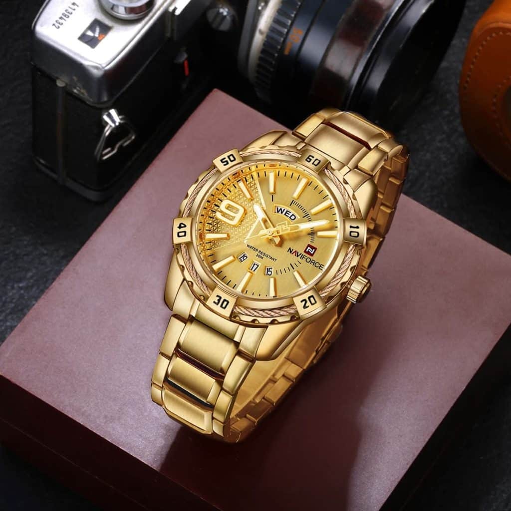Naviforce Men's Watch NF9117S G G | Watches Prime