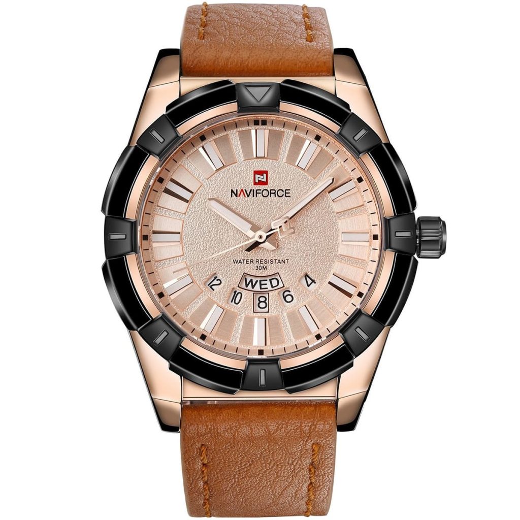 Naviforce Men's Watch NF9118 RG RG BN | Watches Prime