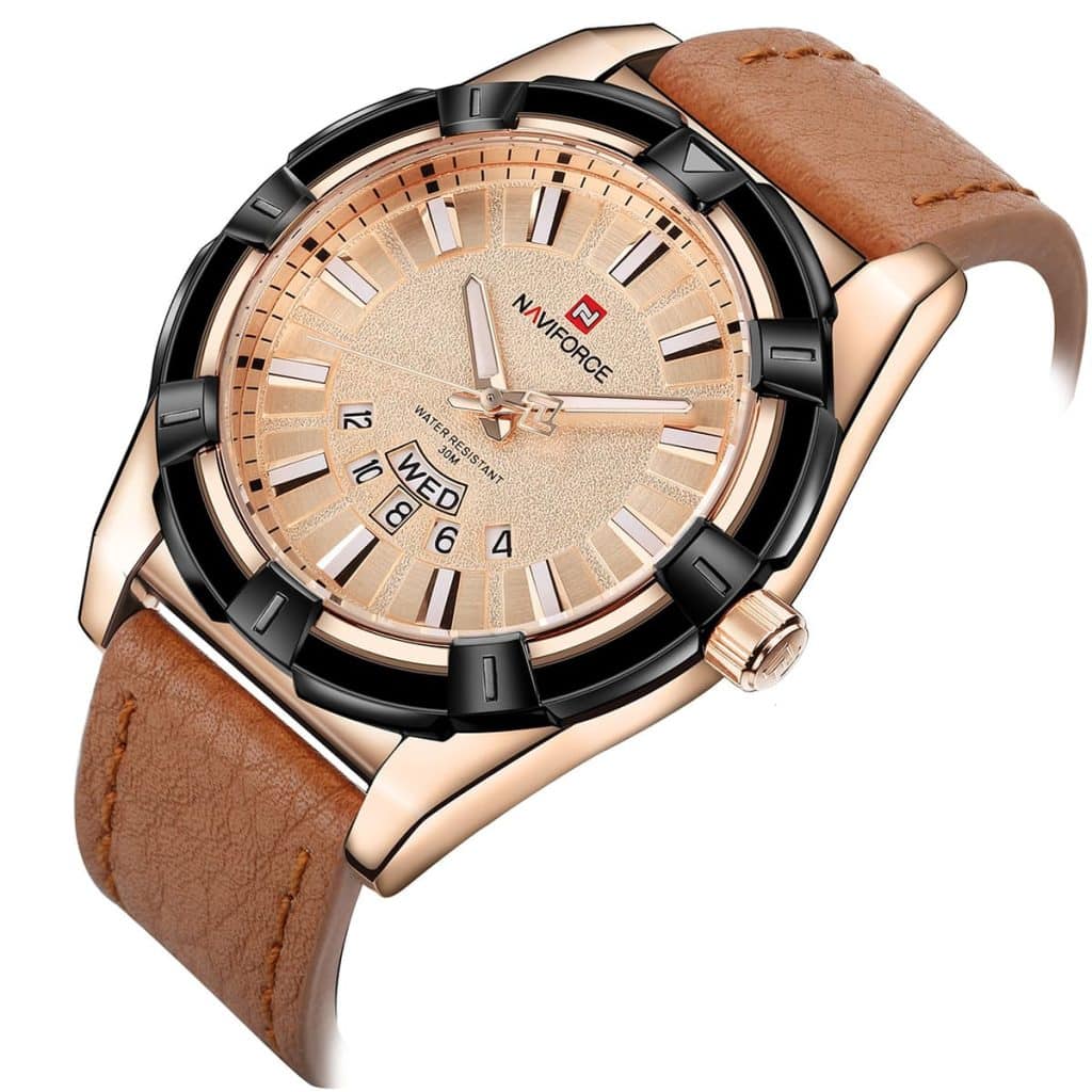 Naviforce Men's Watch NF9118 RG RG BN | Watches Prime