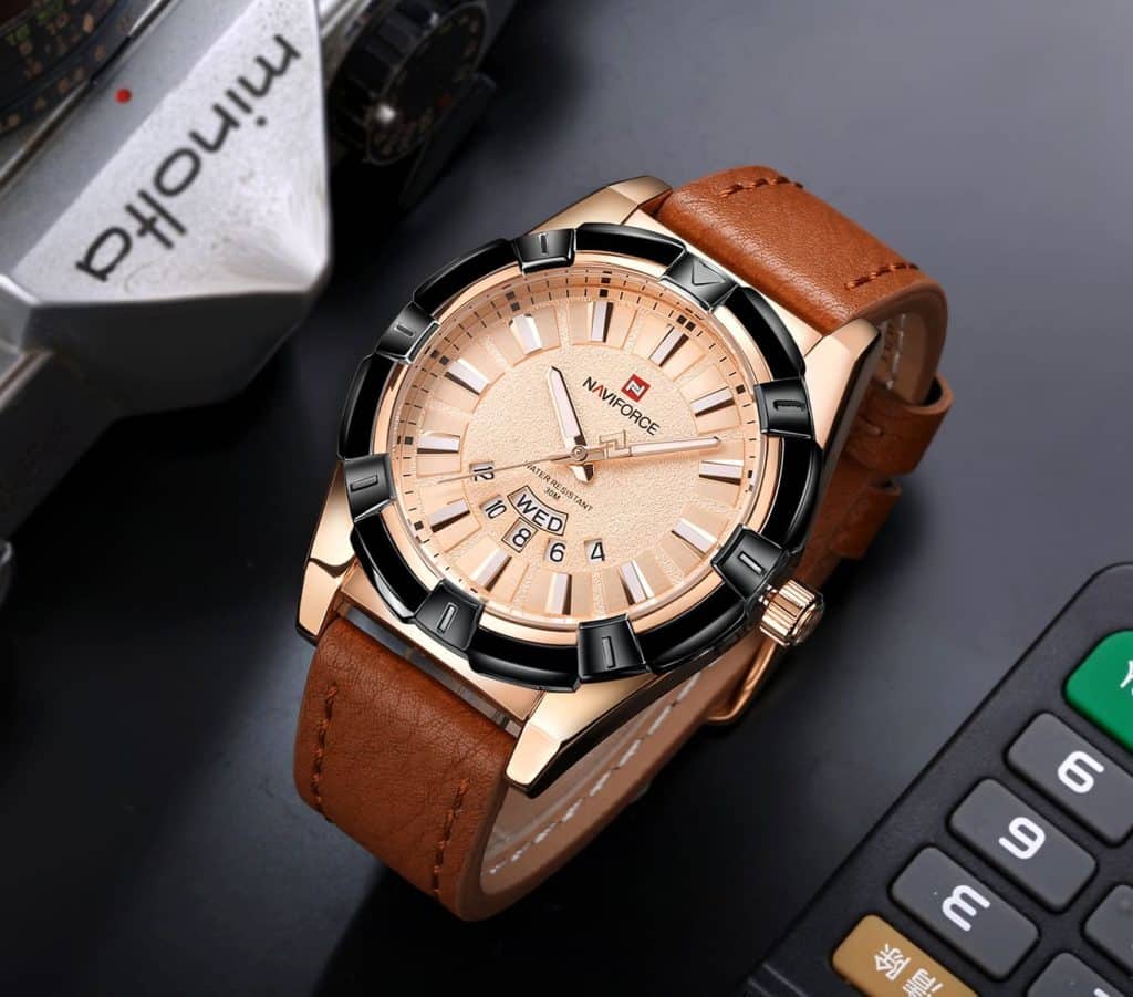 Naviforce Men's Watch NF9118 RG RG BN | Watches Prime