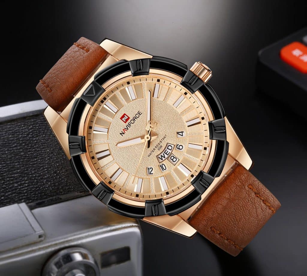 Naviforce Men's Watch NF9118 RG RG BN | Watches Prime