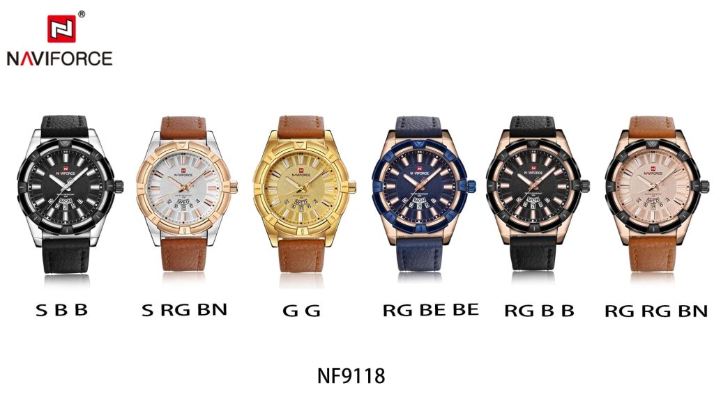 Naviforce Men's Watch NF9118 S B B | Watches Prime