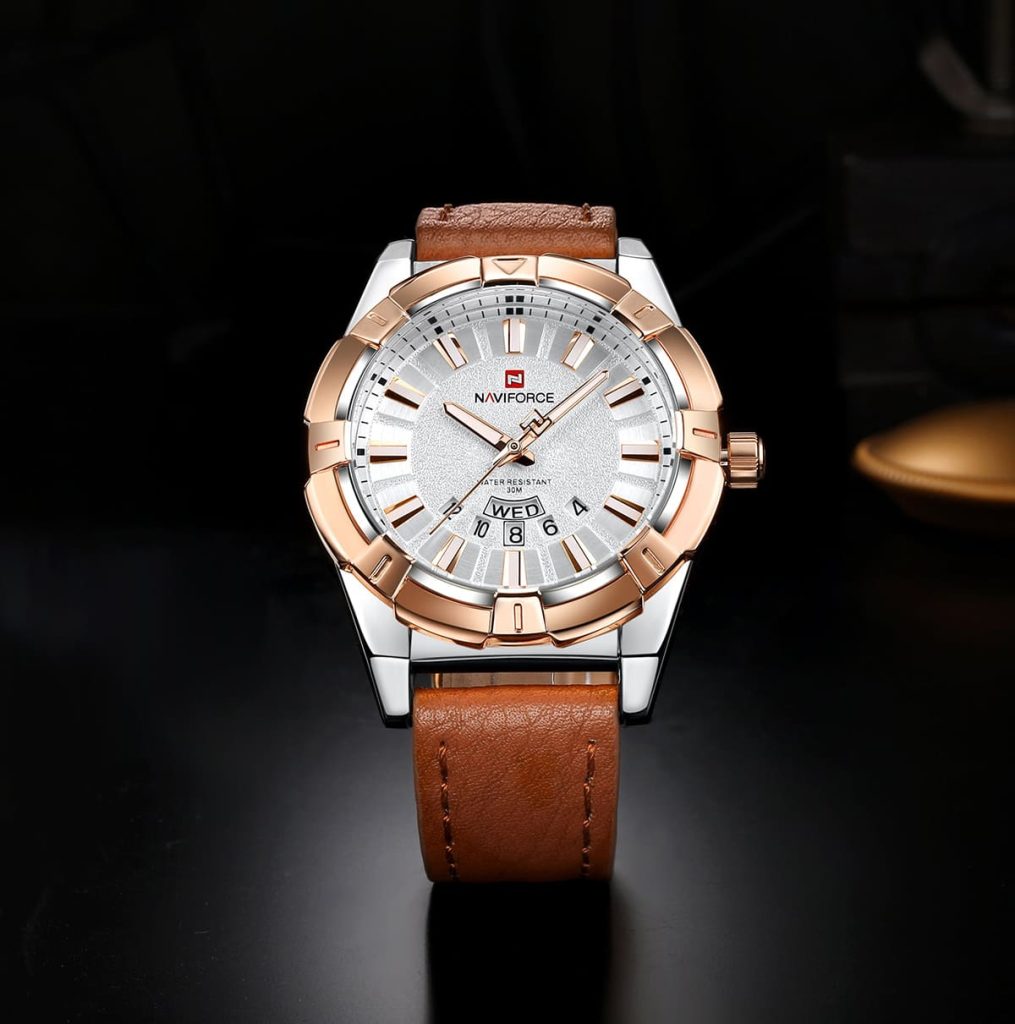 Naviforce Men's Watch NF9118 S RG BN | Watches Prime