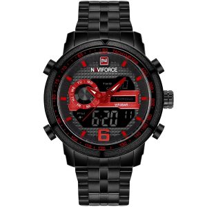 Naviforce Men's Watch NF9118 S RG BN | Watches Prime