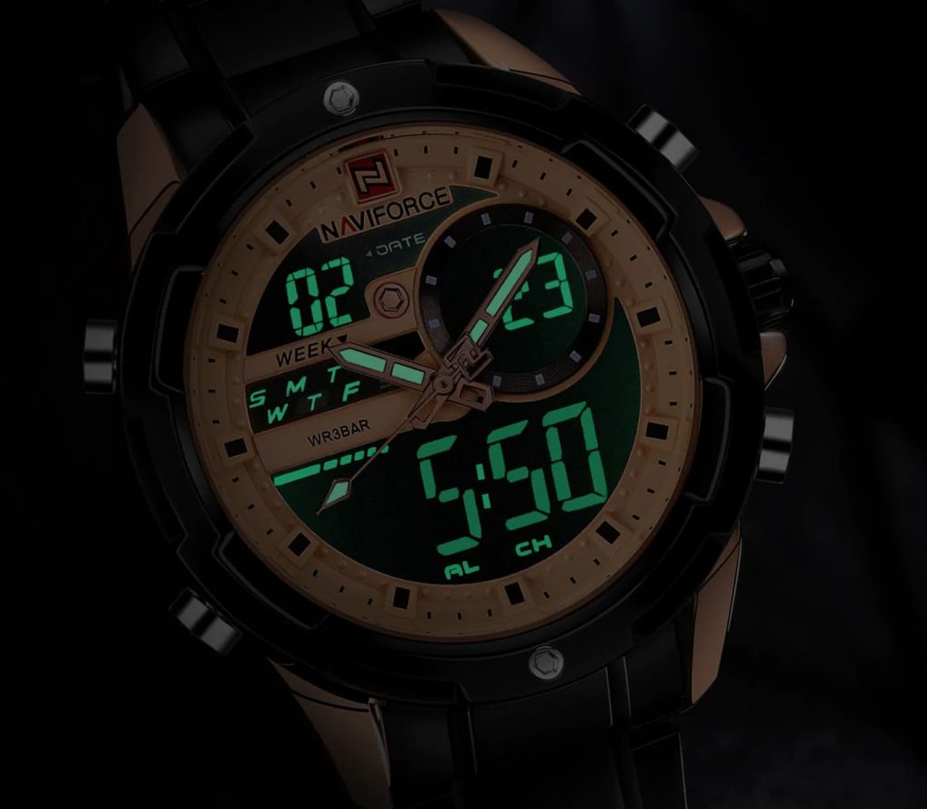 Naviforce Men's Watch NF9120 S B BE | Watches Prime
