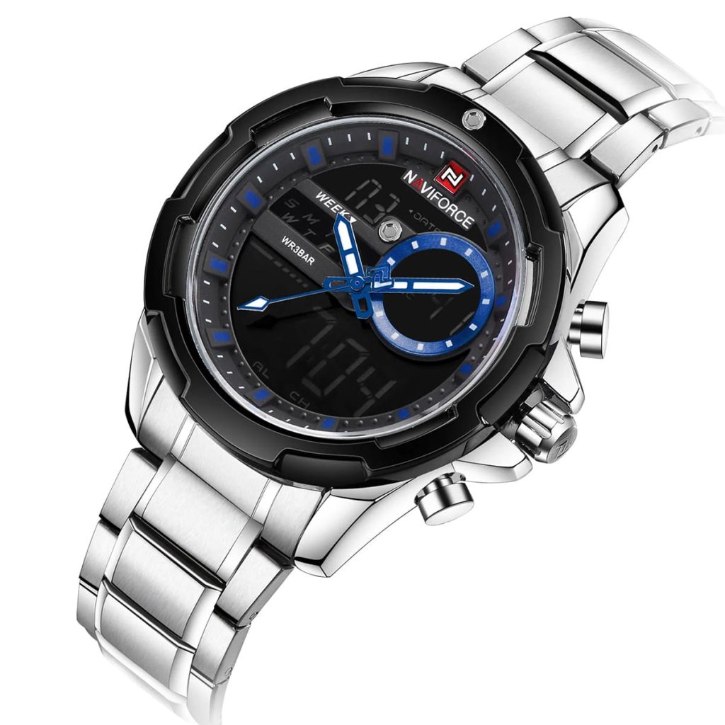 Naviforce Men's Watch NF9120 S B BE | Watches Prime