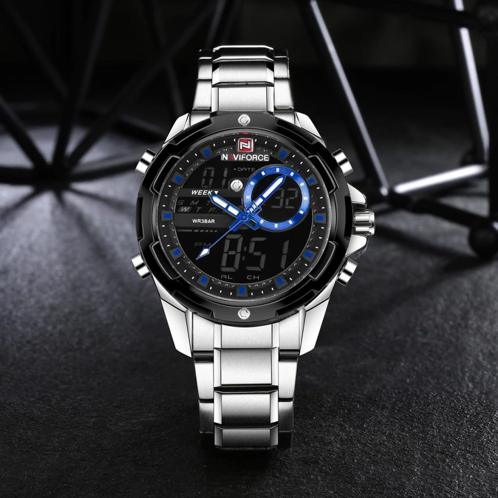 Naviforce Men's Watch NF9120 S B BE | Watches Prime