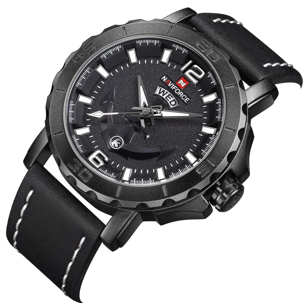 Naviforce Men's Watch NF9122 B W B | Watches Prime