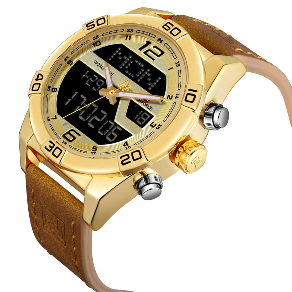 Naviforce Men's Watch NF9128 G W BN | Watches Prime
