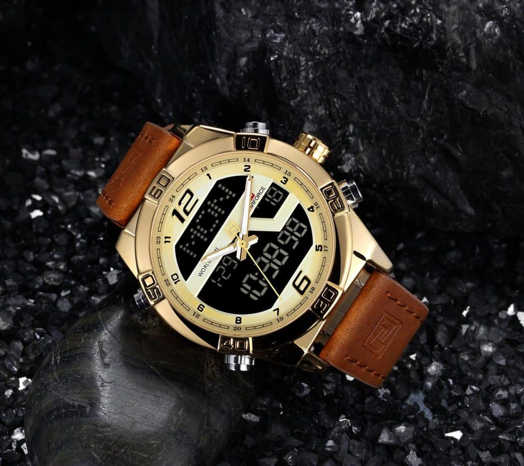 Naviforce Men's Watch NF9128 G W BN | Watches Prime