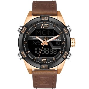 Naviforce Men's Watch NF9129 B W GY | Watches Prime