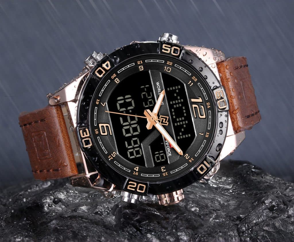 Naviforce Men's Watch NF9128 RG RG D BN | Watches Prime