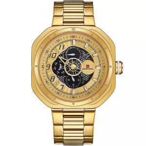 Naviforce Men's Watch NF9141S RG W B | Watches Prime Naviforce Men's Watch NF9141S RG W B | Watches Prime