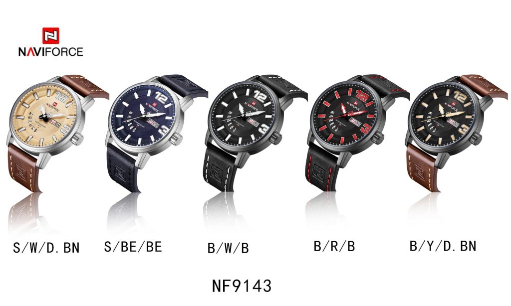 Naviforce Men's Watch NF9143 S W D BN | Watches Prime