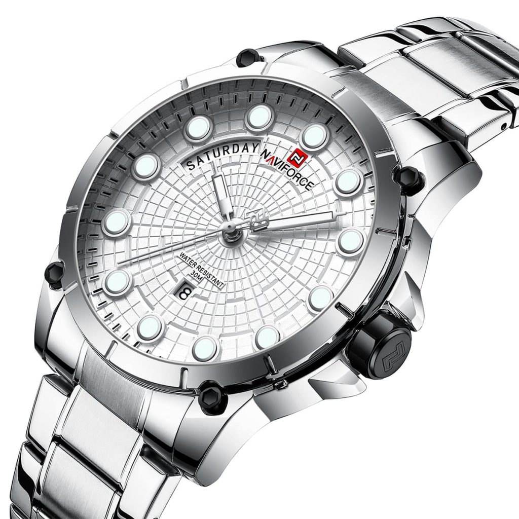 Naviforce Men's Watch NF9152 S W | Watches Prime