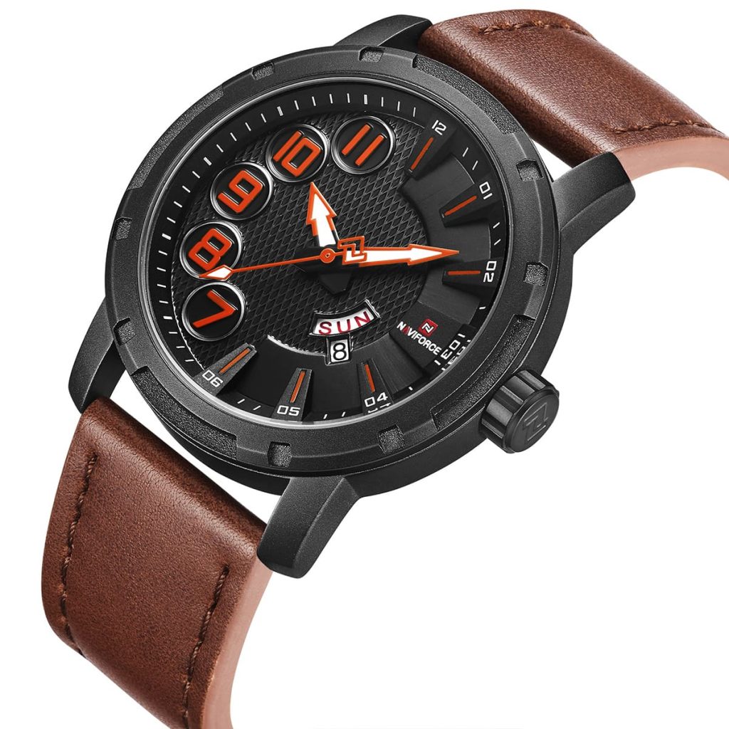 Naviforce Men's Watch NF9154 B O L BN | Watches Prime