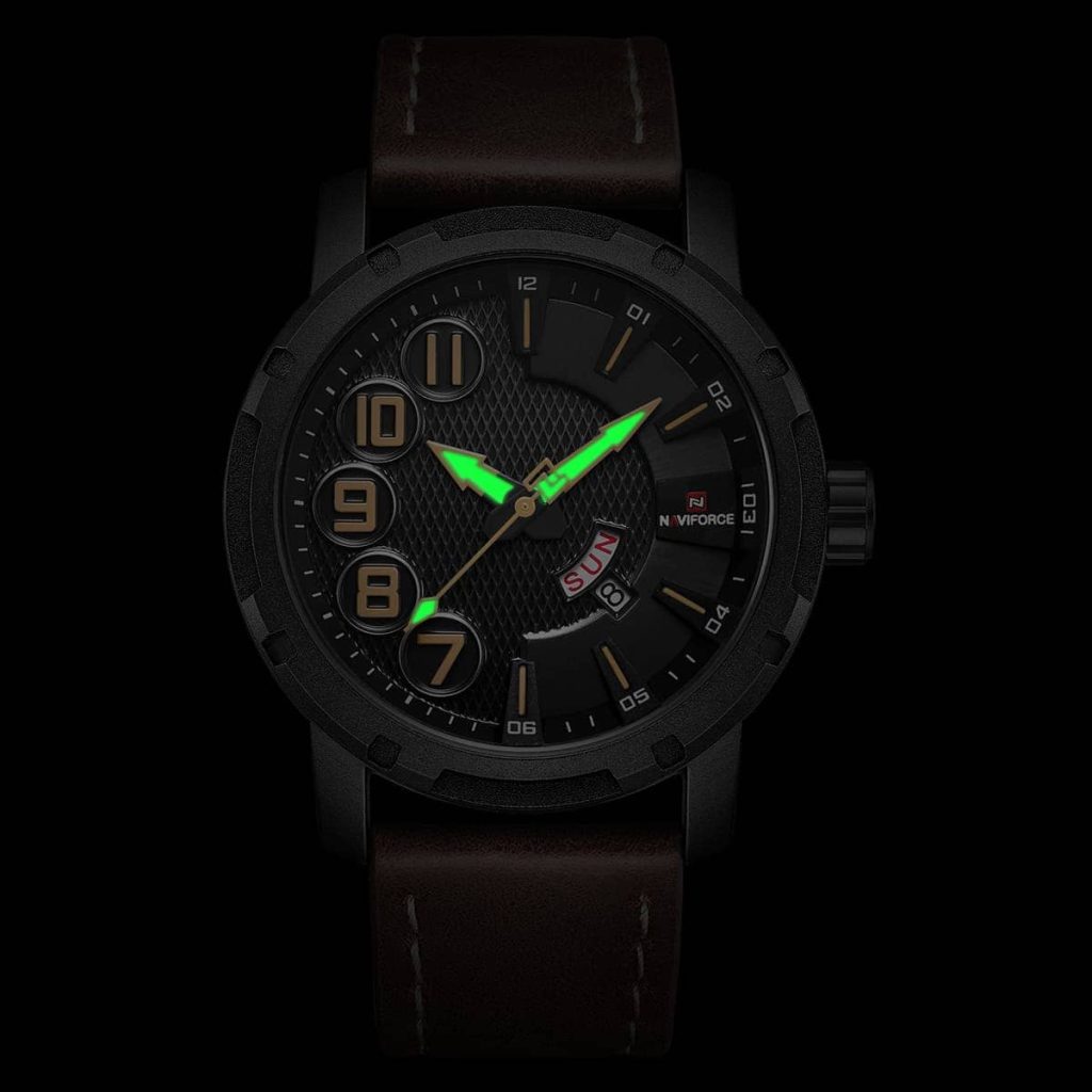 Naviforce Men's Watch NF9154 B O L BN | Watches Prime