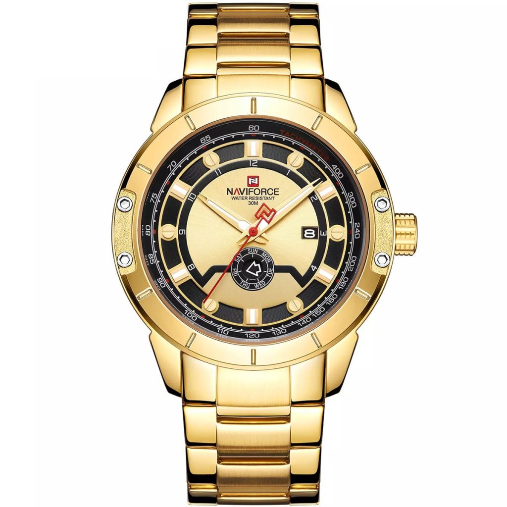 Naviforce Men's Watch NF9166 G G | Watches Prime