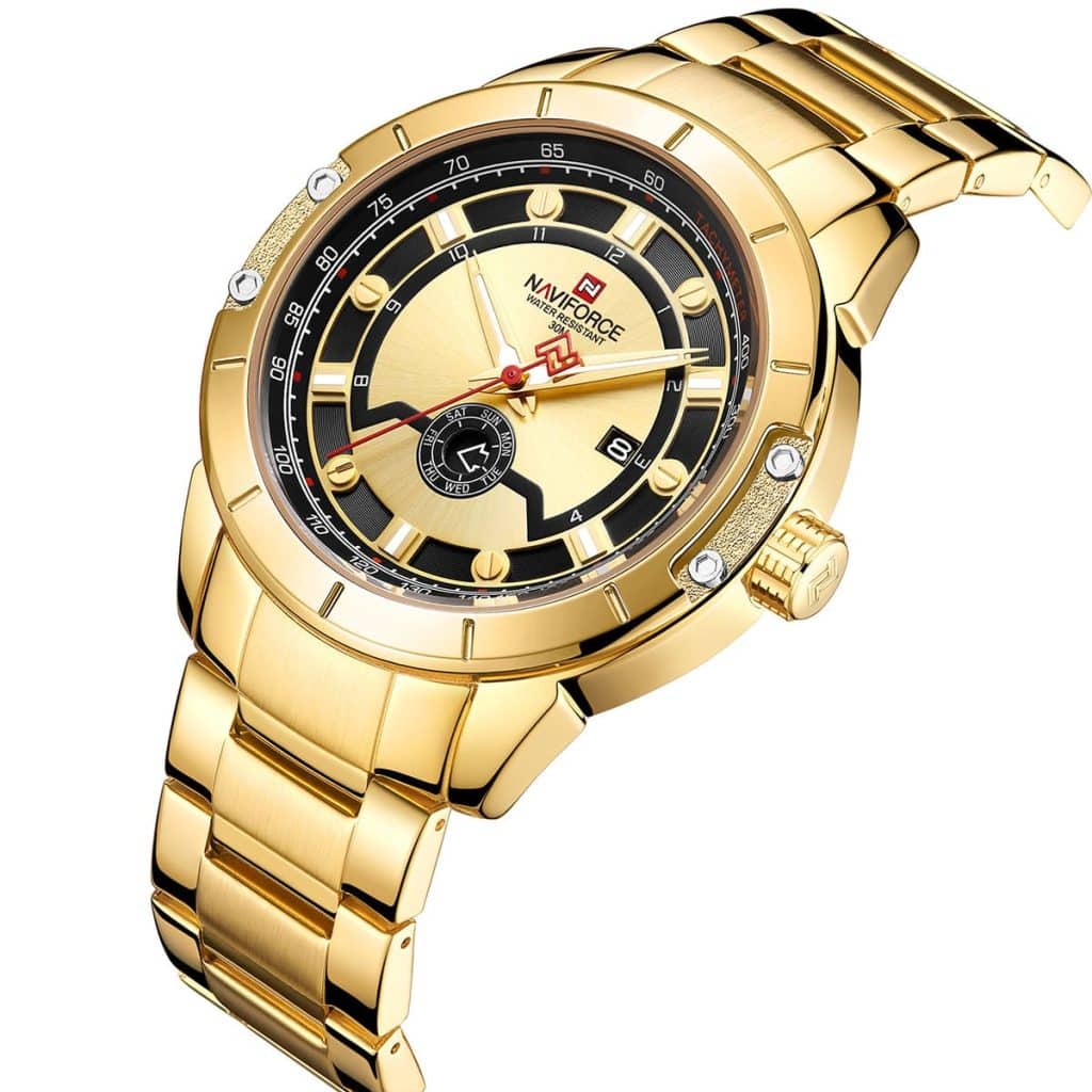 Naviforce Men's Watch NF9166 G G | Watches Prime