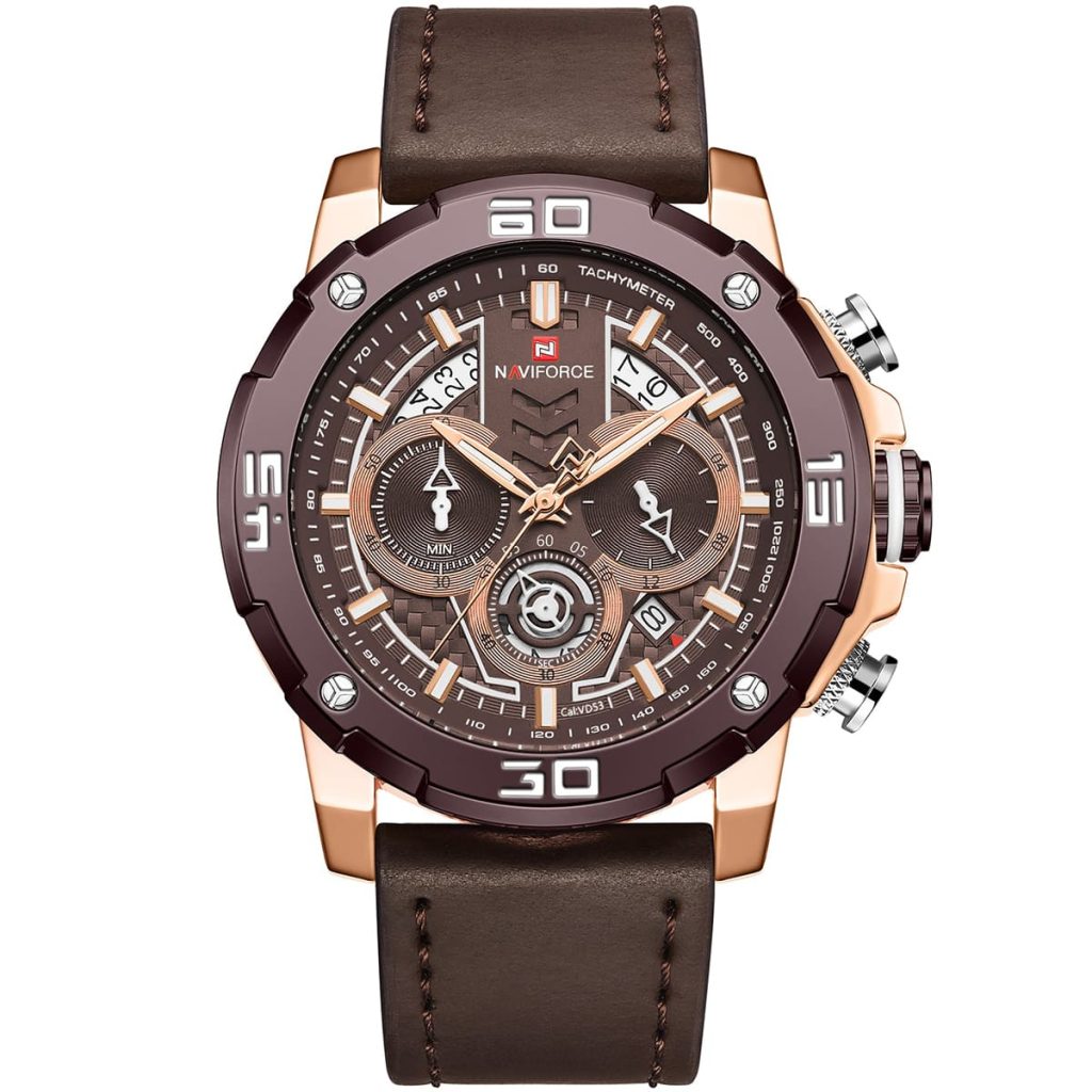 Naviforce Men's Watch NF9175 RG CE D BN | Watches Prime