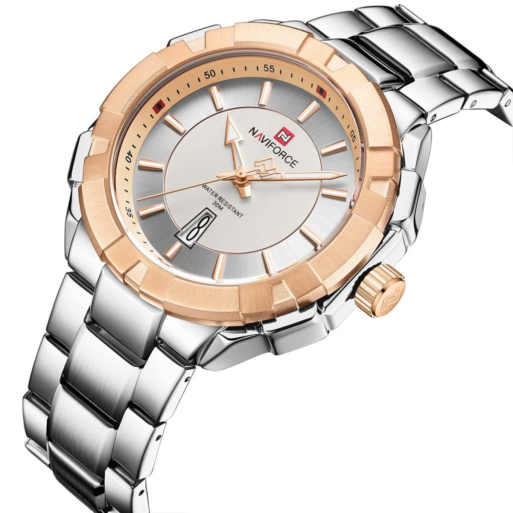 Naviforce Men's Watch NF9176 RG W | Watches Prime