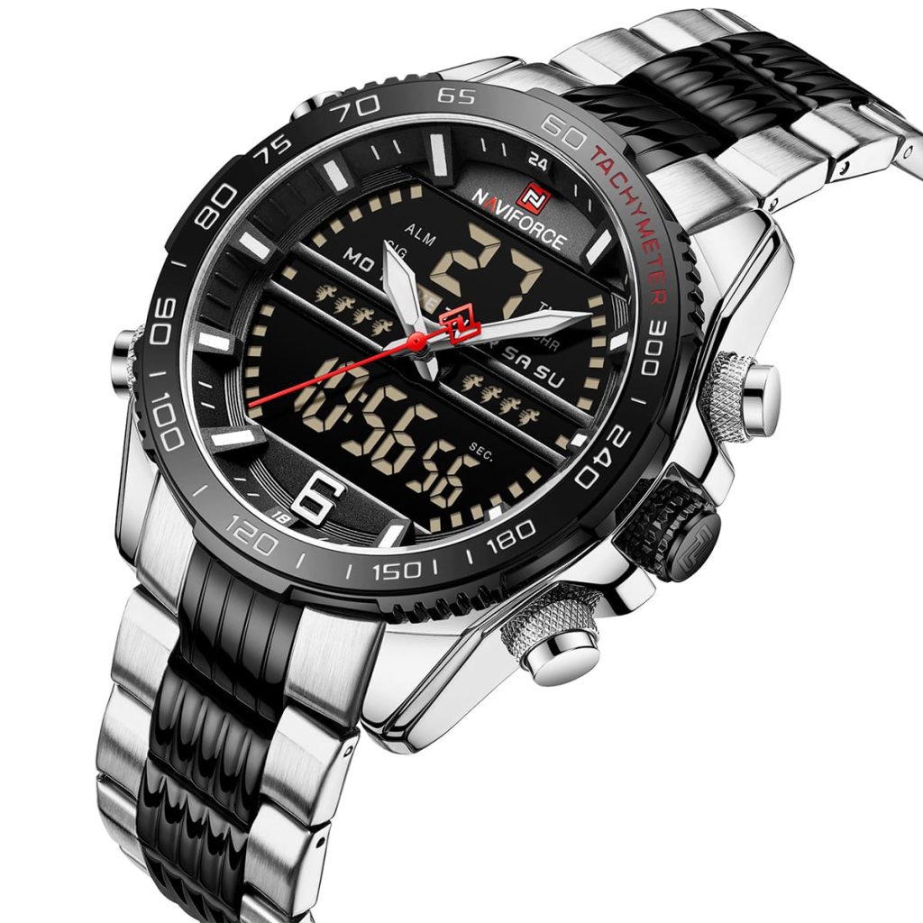Naviforce Men's Watch NF9195S S B B | Watches Prime