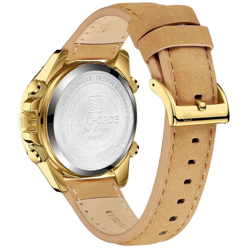 Naviforce Men's Watch NF9197L G BE Y BN | Watches Prime