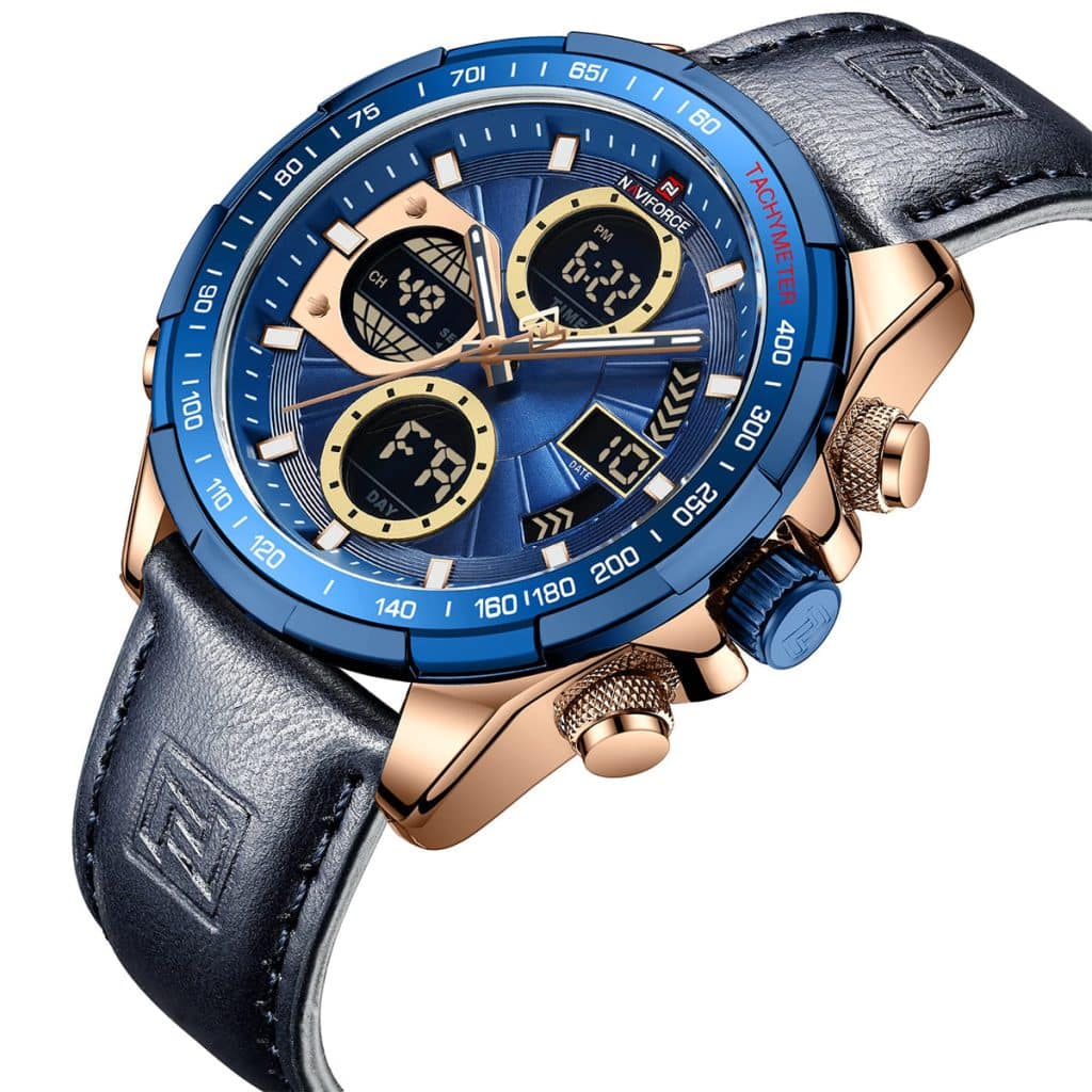 Naviforce Men's Watch NF9197L RG BE BE | Watches Prime