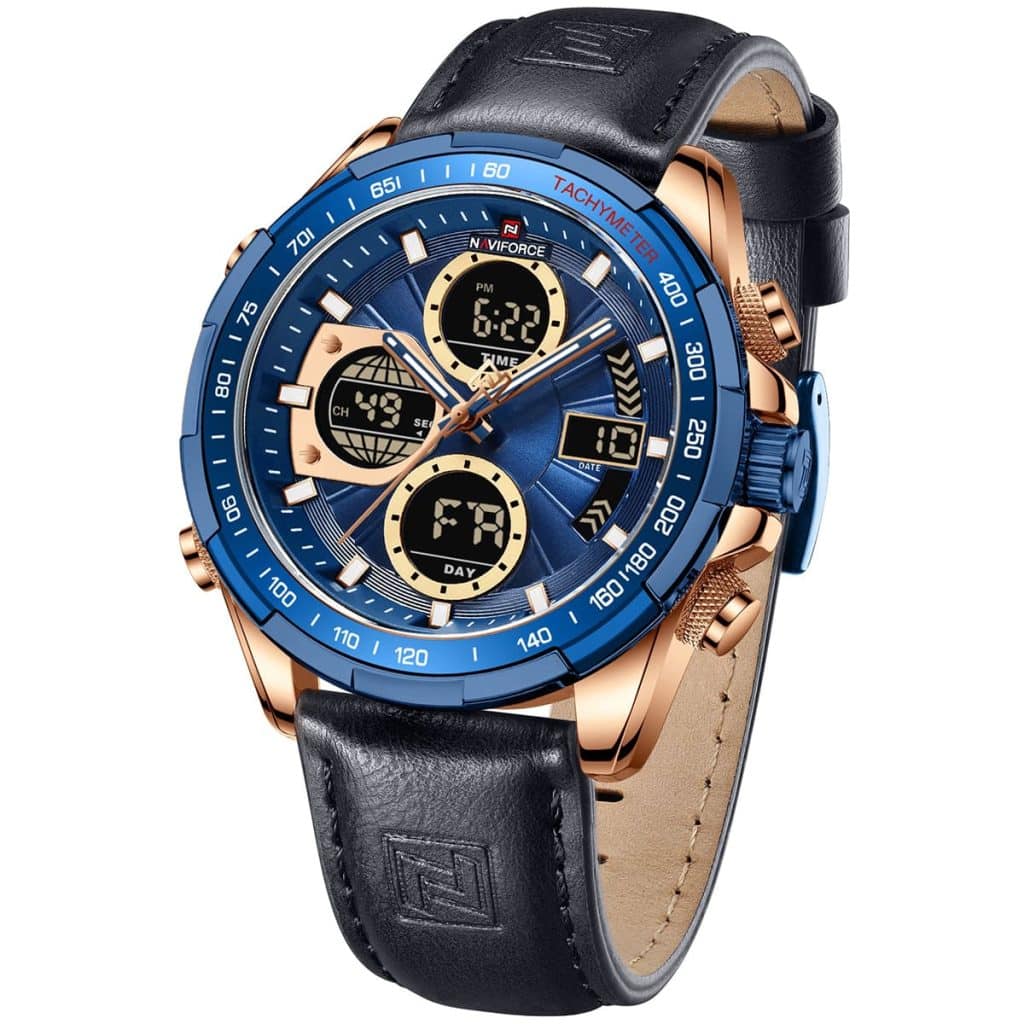 Naviforce Men's Watch NF9197L RG BE BE | Watches Prime