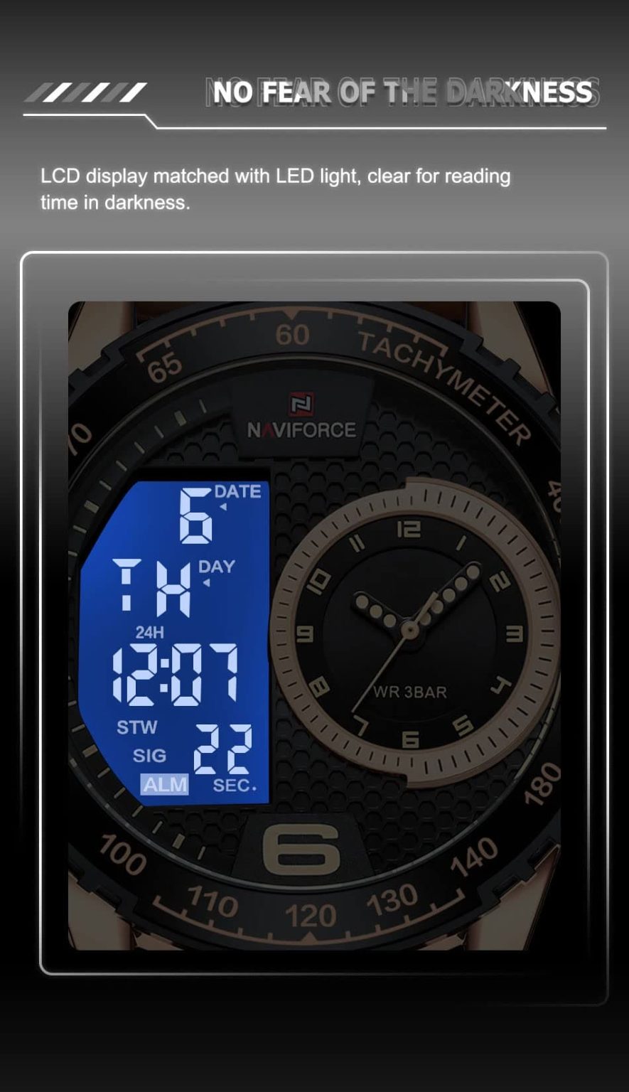 Naviforce Men's Watch NF9199T RG B CE | Watches Prime