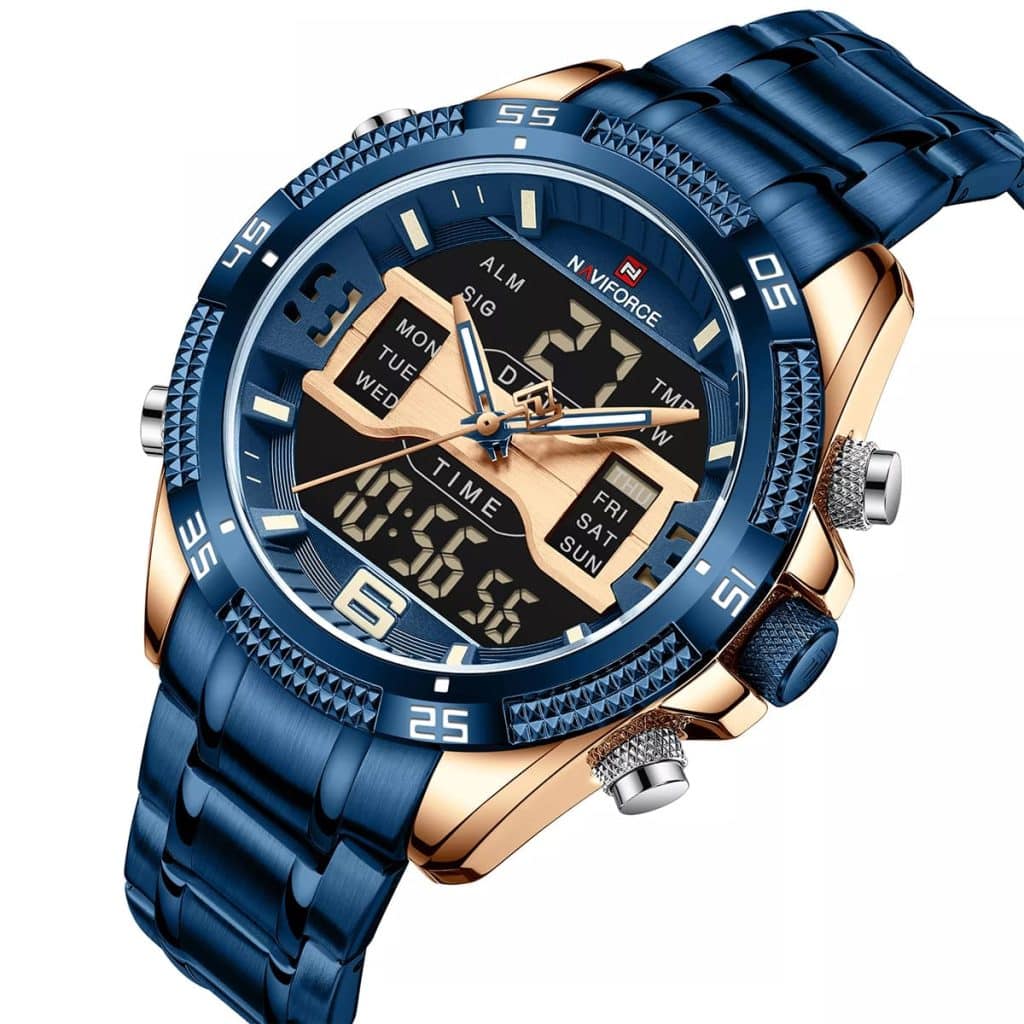 Naviforce Men's Watch NF9201 RG BE | Watches Prime
