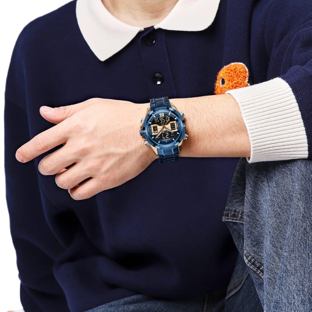 Naviforce Men's Watch NF9201 RG BE | Watches Prime