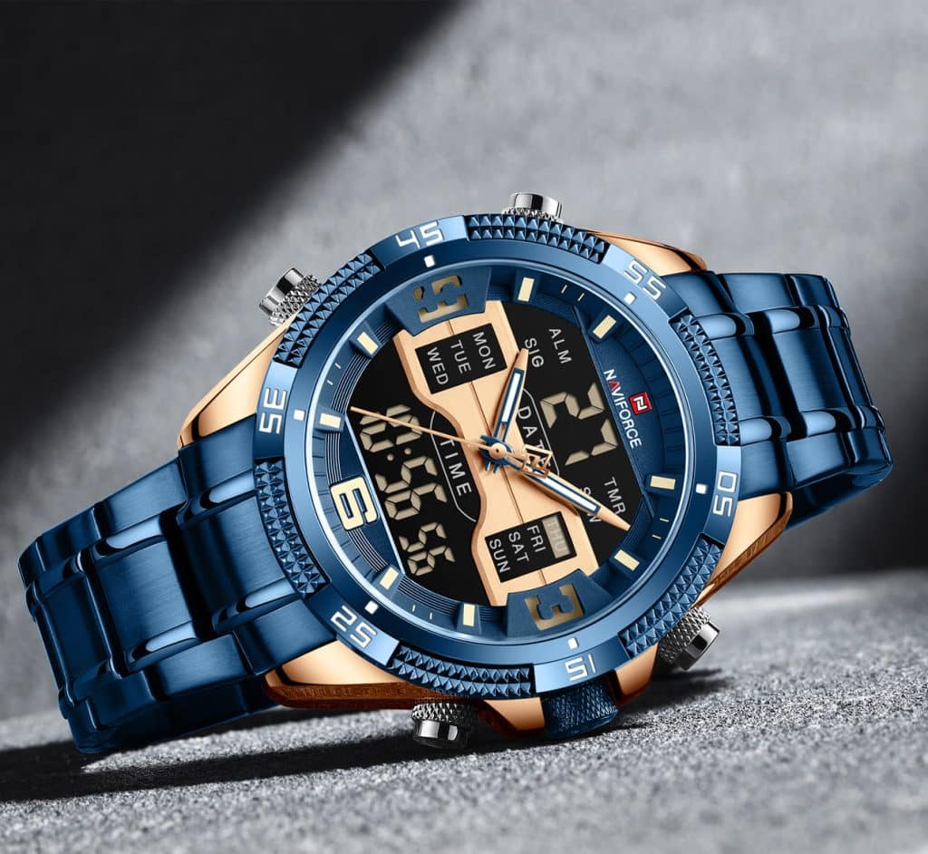 Naviforce Men's Watch NF9201 RG BE | Watches Prime