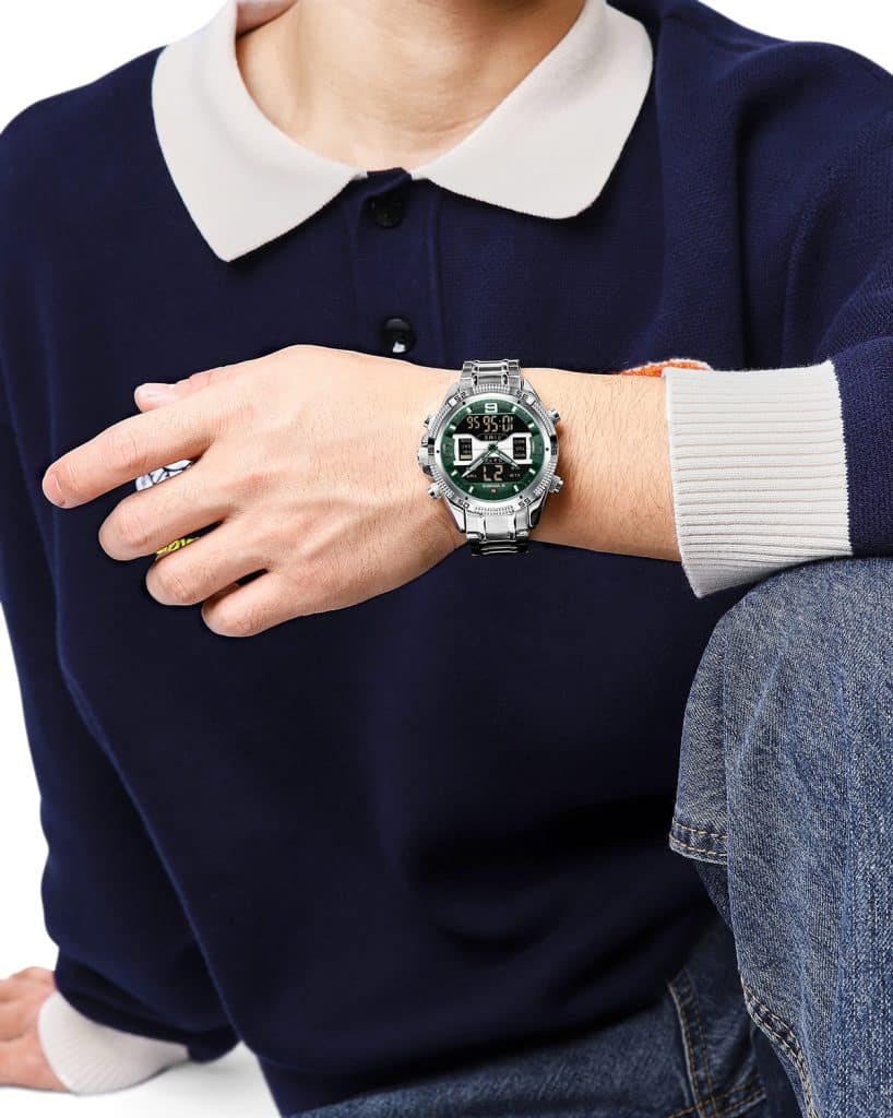 Naviforce Men's Watch NF9201 S GN | Watches Prime