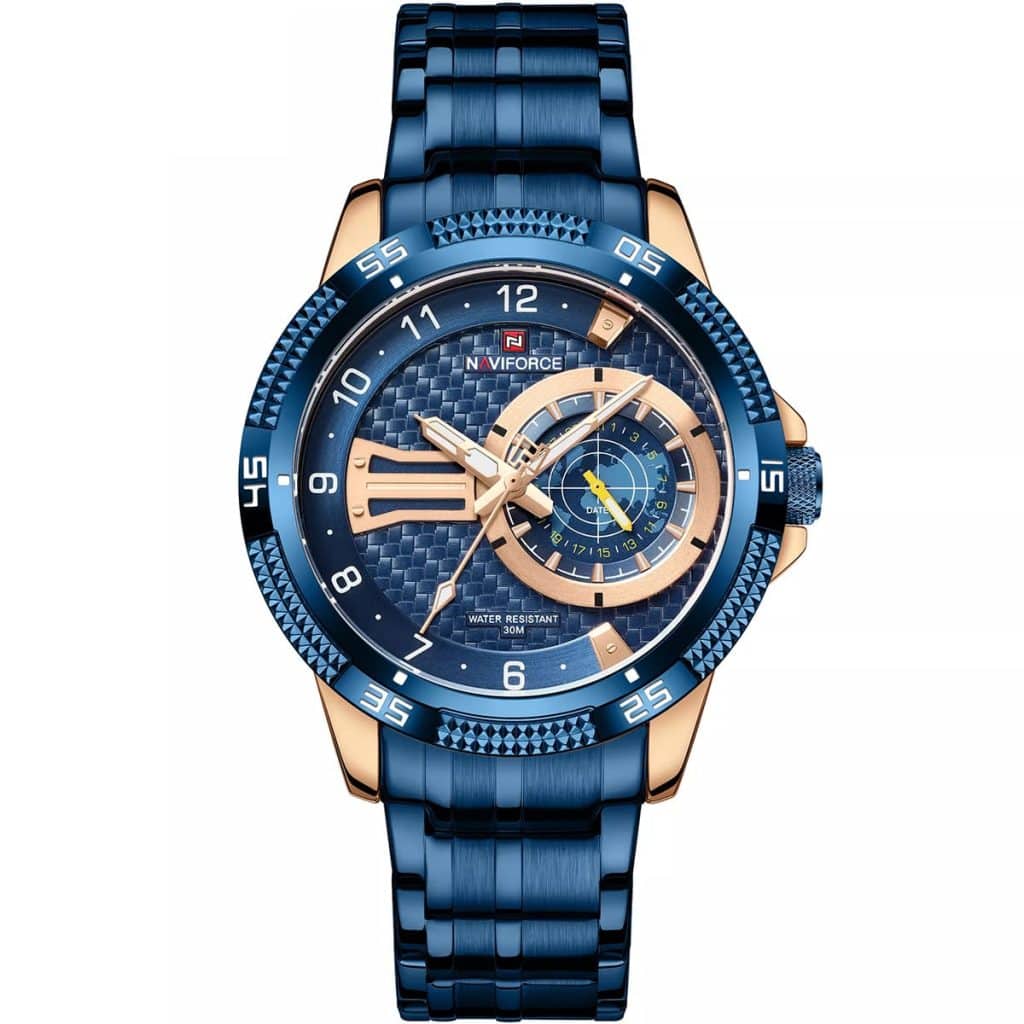 Naviforce Men's Watch NF9206 RG BE | Watches Prime