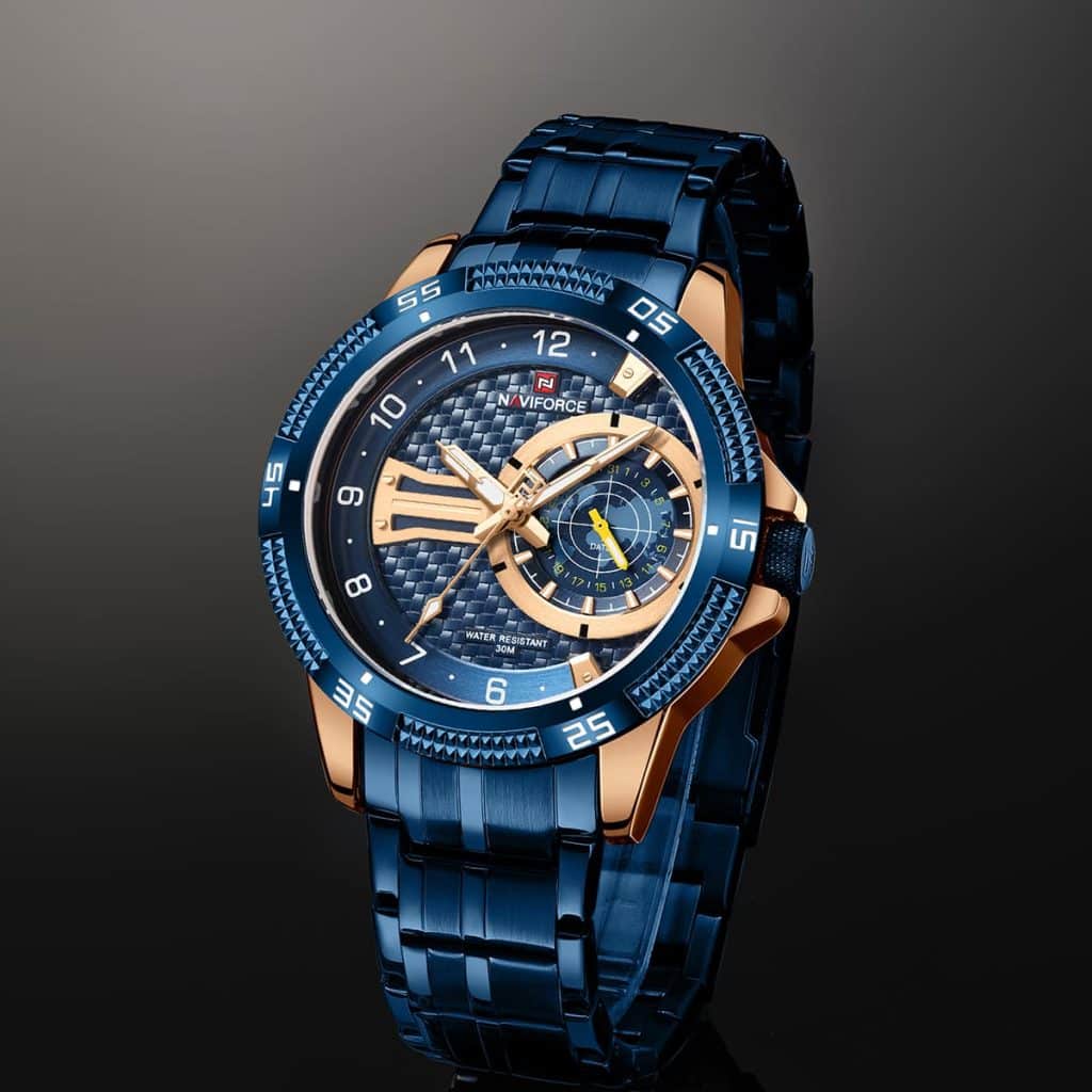 Naviforce Men's Watch NF9206 RG BE | Watches Prime