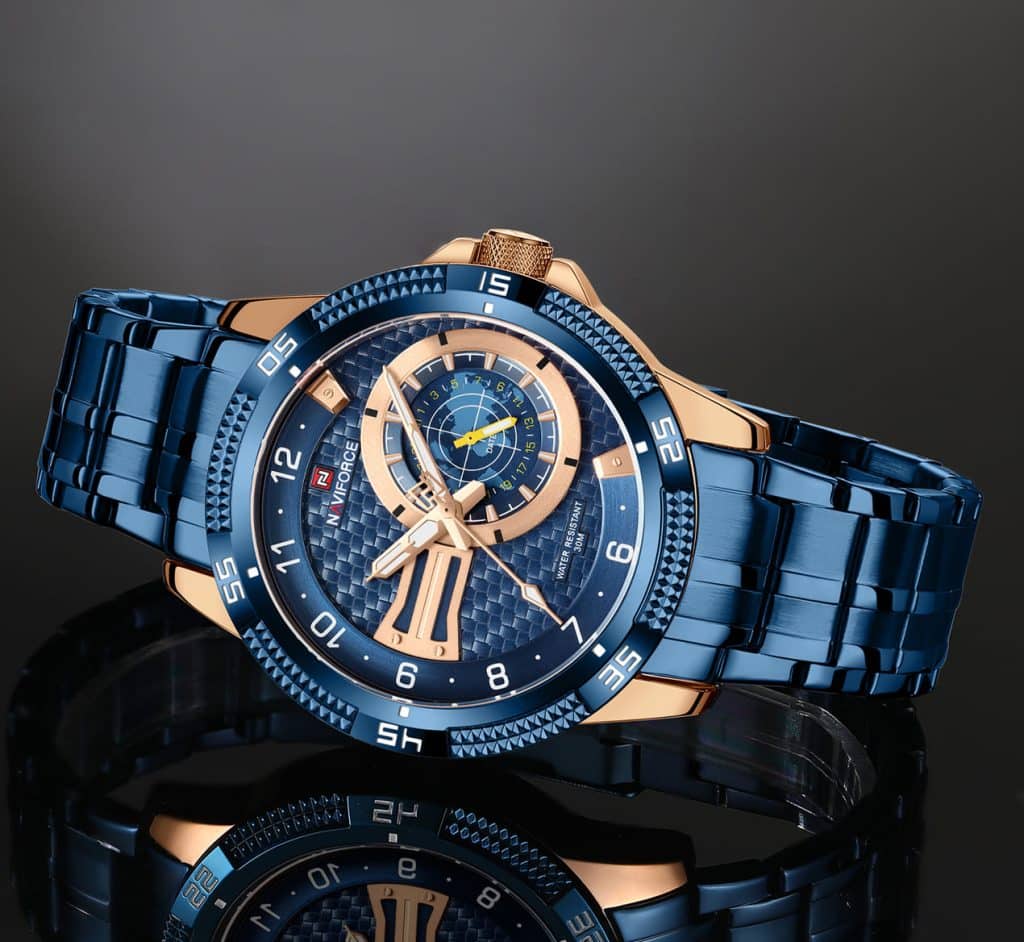 Naviforce Men's Watch NF9206 RG BE | Watches Prime