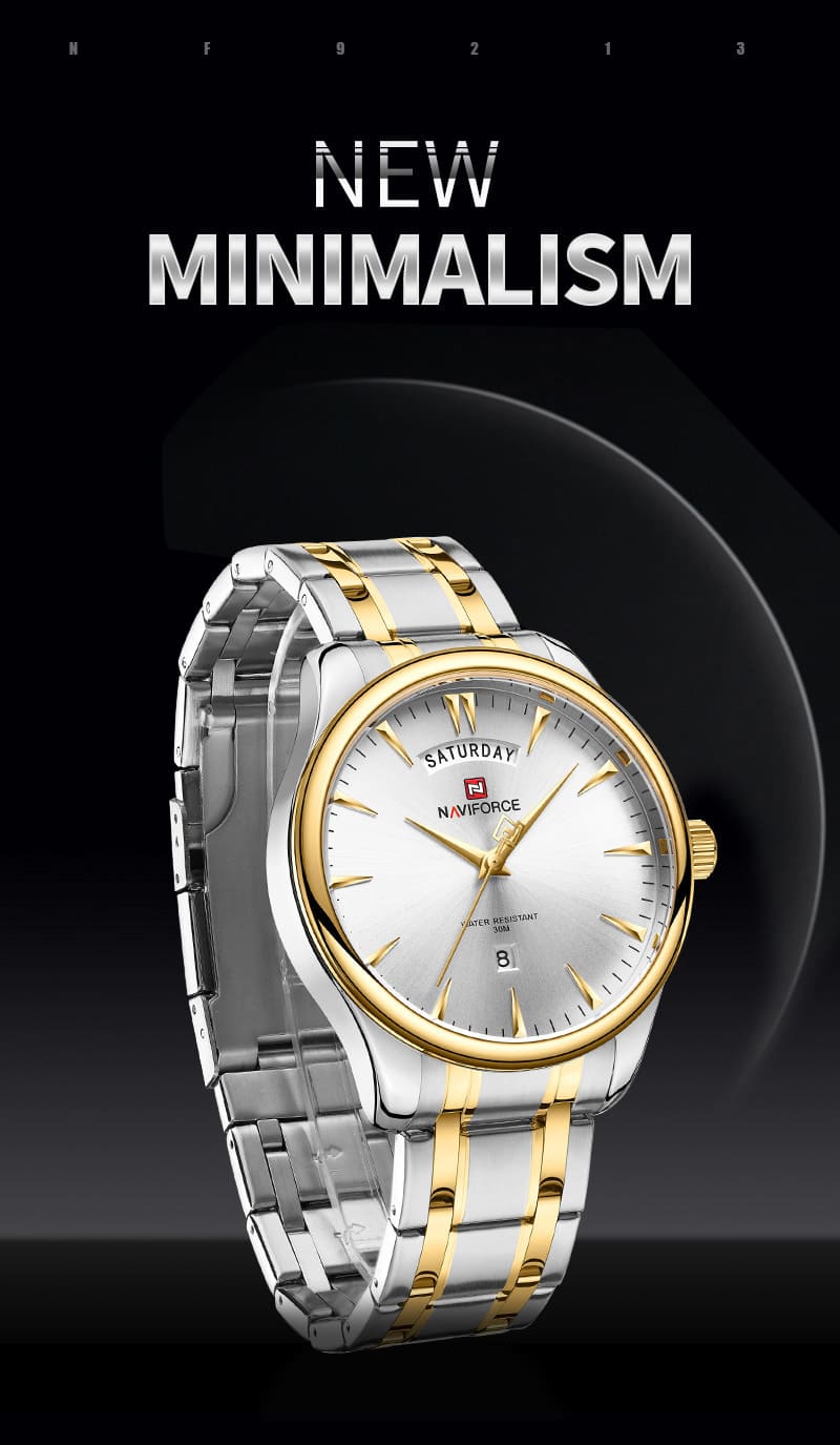 Naviforce Men's Watch NF9213 G W | Watches Prime