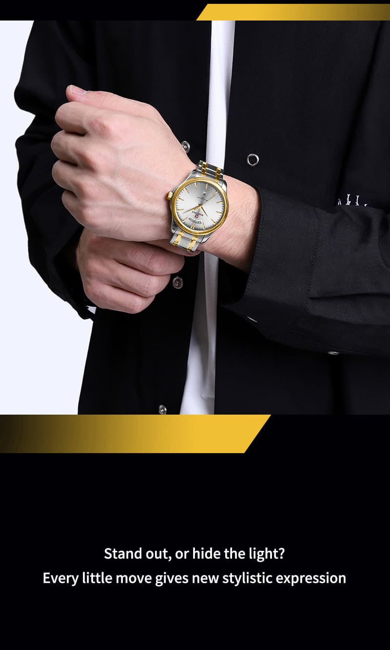 Naviforce Men's Watch NF9213 G W | Watches Prime