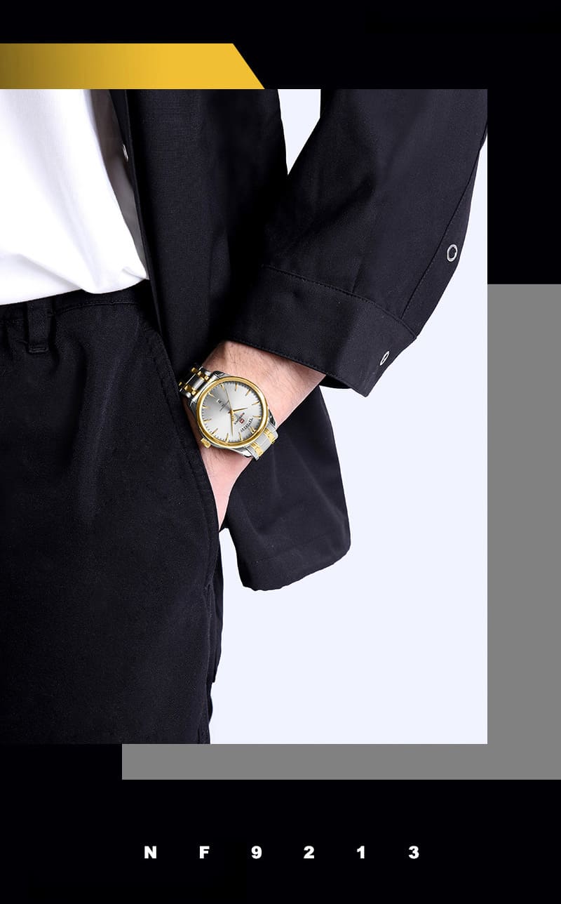 Naviforce Men's Watch NF9213 G W | Watches Prime