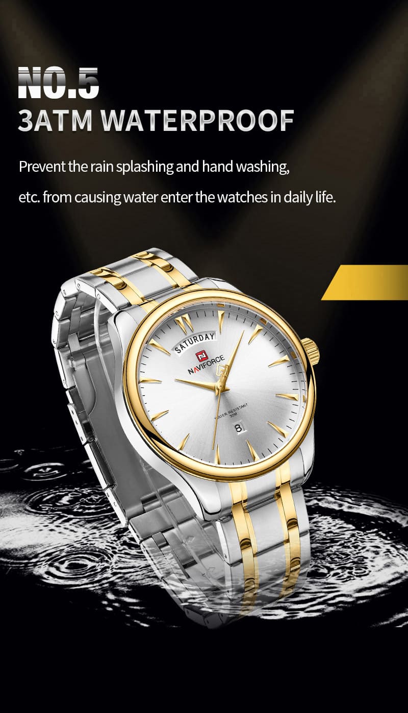 Naviforce Men's Watch NF9213 G W | Watches Prime