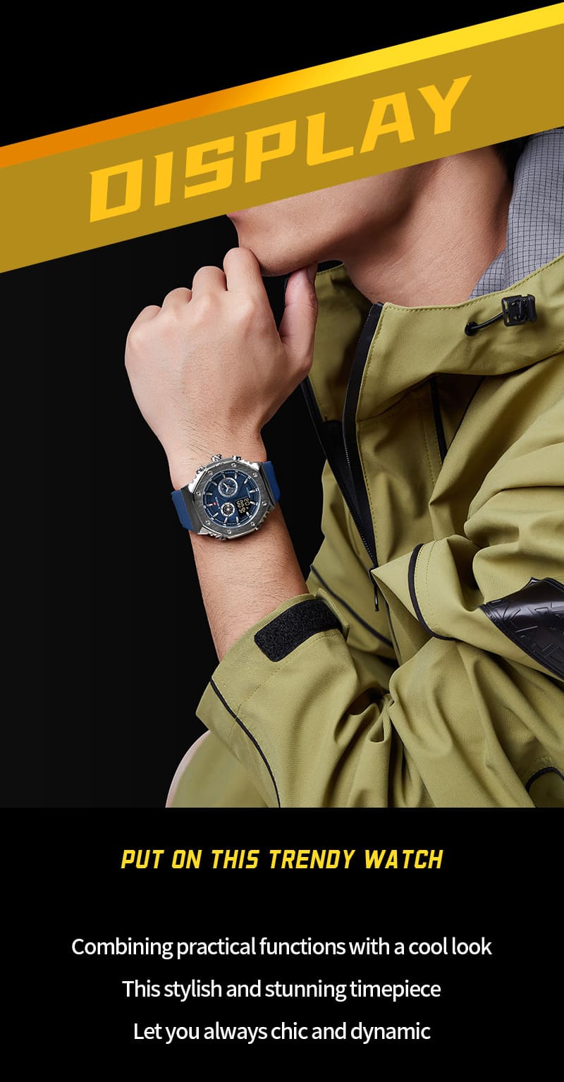 Naviforce Men's Watch NF9216T S BE BE | Watches Prime