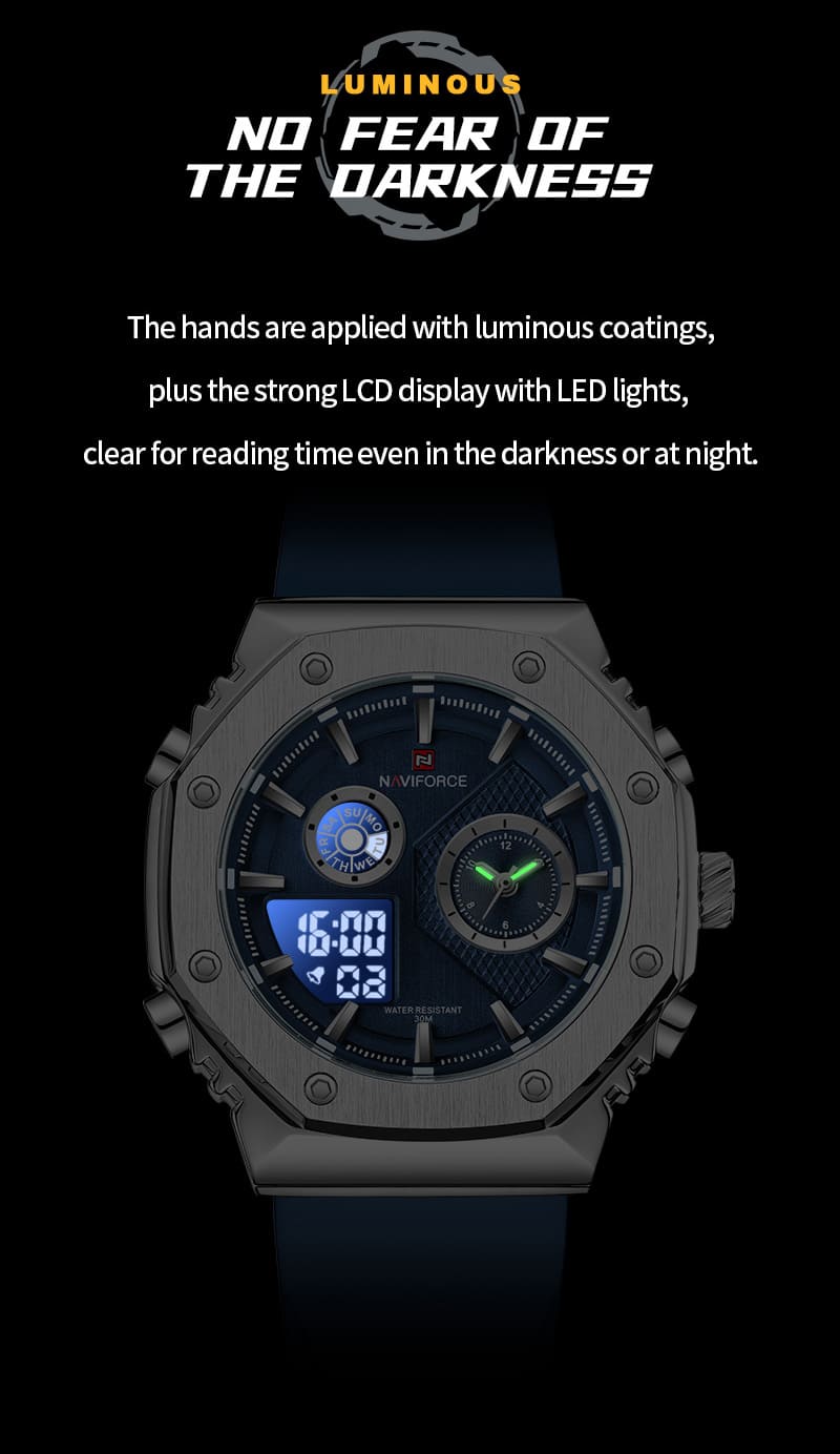 Naviforce Men's Watch NF9216T S BE BE | Watches Prime
